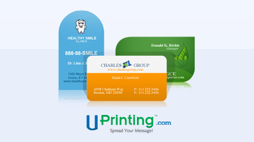business cards giveaway from uPrinting!