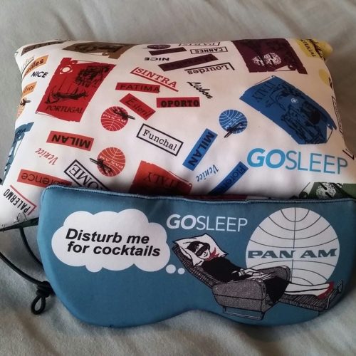 GoSleep sleeping mask and pillow giveaway